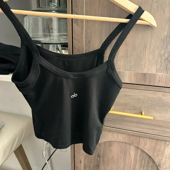 Black Alo Sweet Talker Tank - Picture 2 of 2